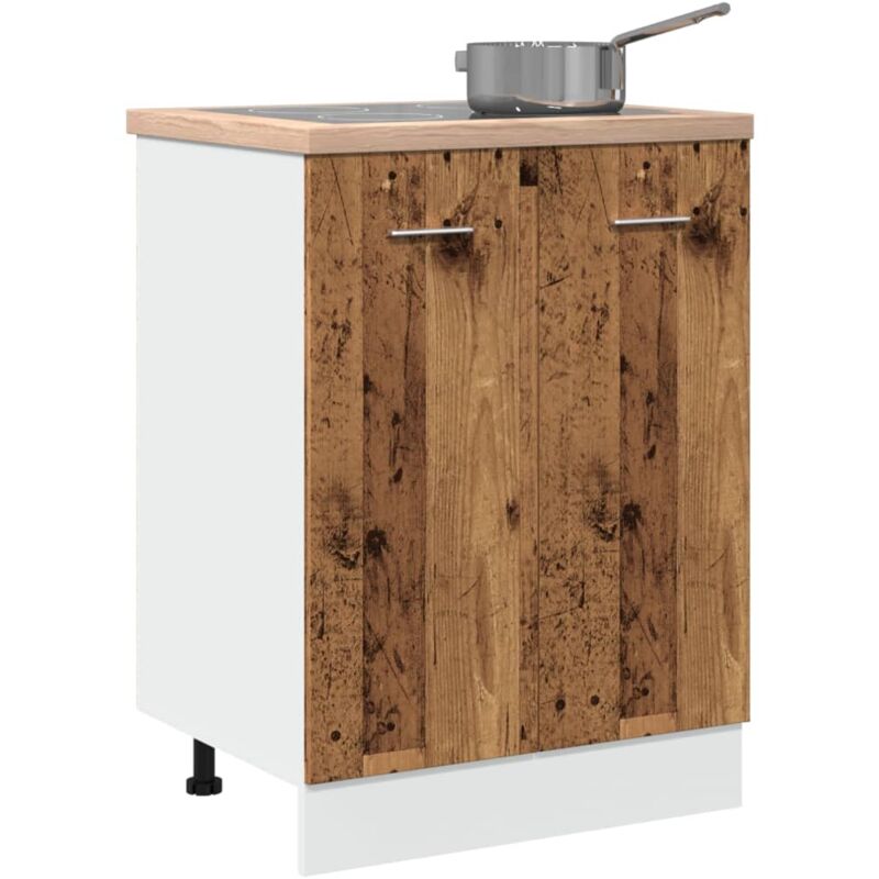 foto del prodotto armadio inferiore lyon legno antico 60x46x81,5 cm vidaxl