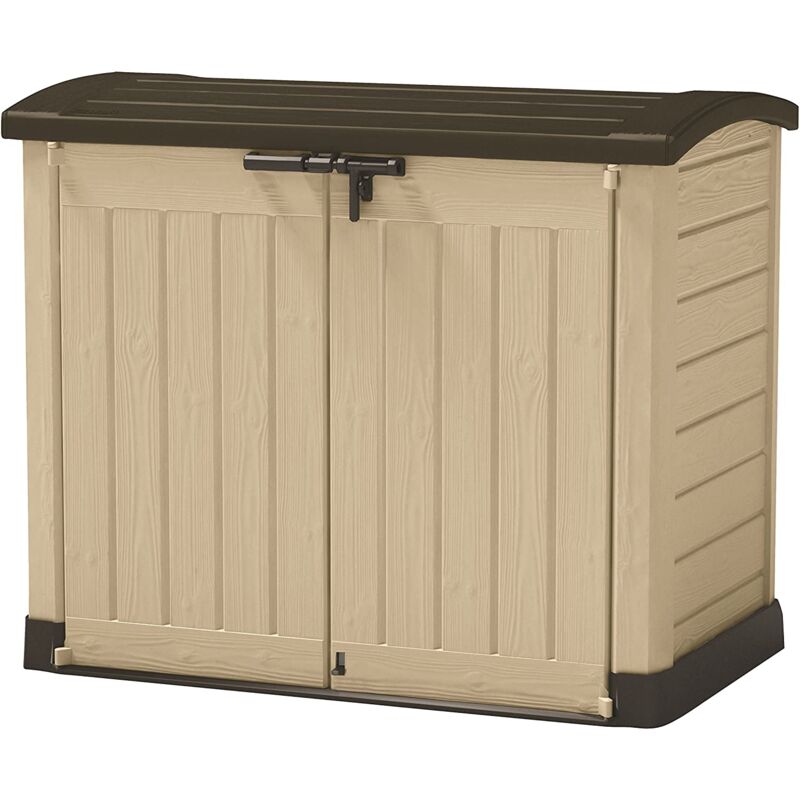foto del prodotto armadio keter da terrazzo e balcone in resina beige. box