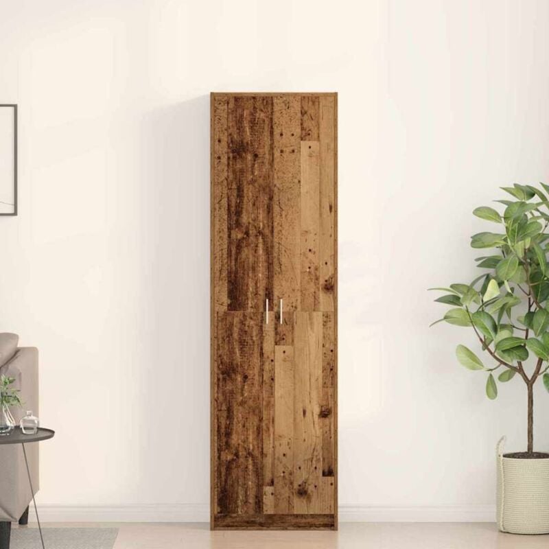 foto del prodotto armadio legno vecchio 55x25x189 cm legno ingegnerizzato vidaxl