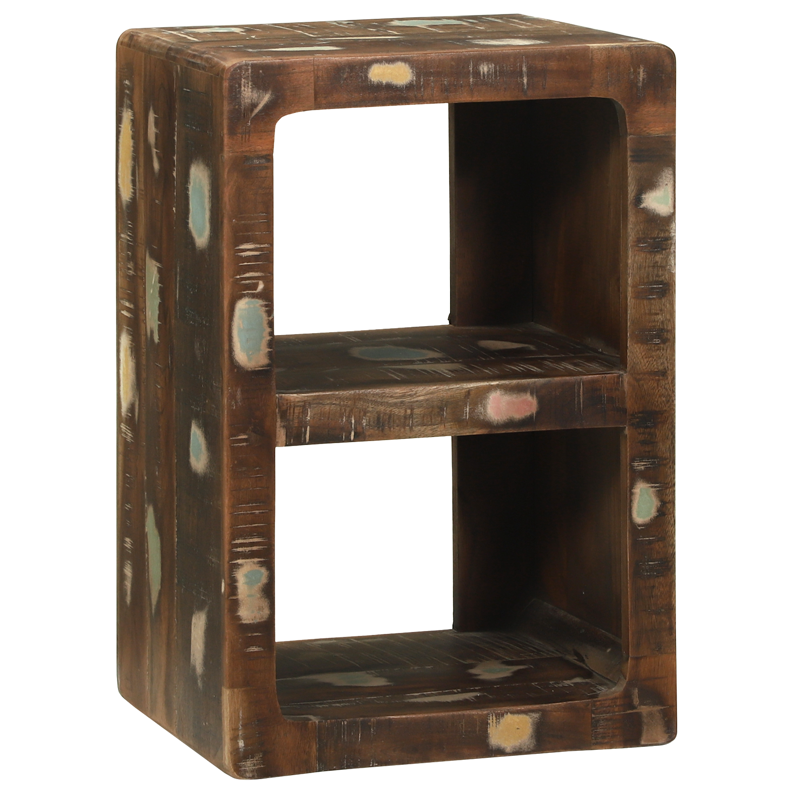 foto del prodotto armadio media legno riciclato multicolore legno massello di recupero