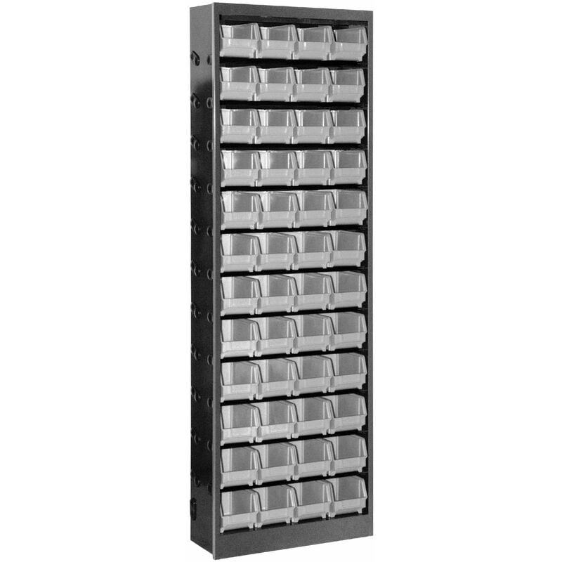 foto del prodotto armadio metallico con 48 contenitori
