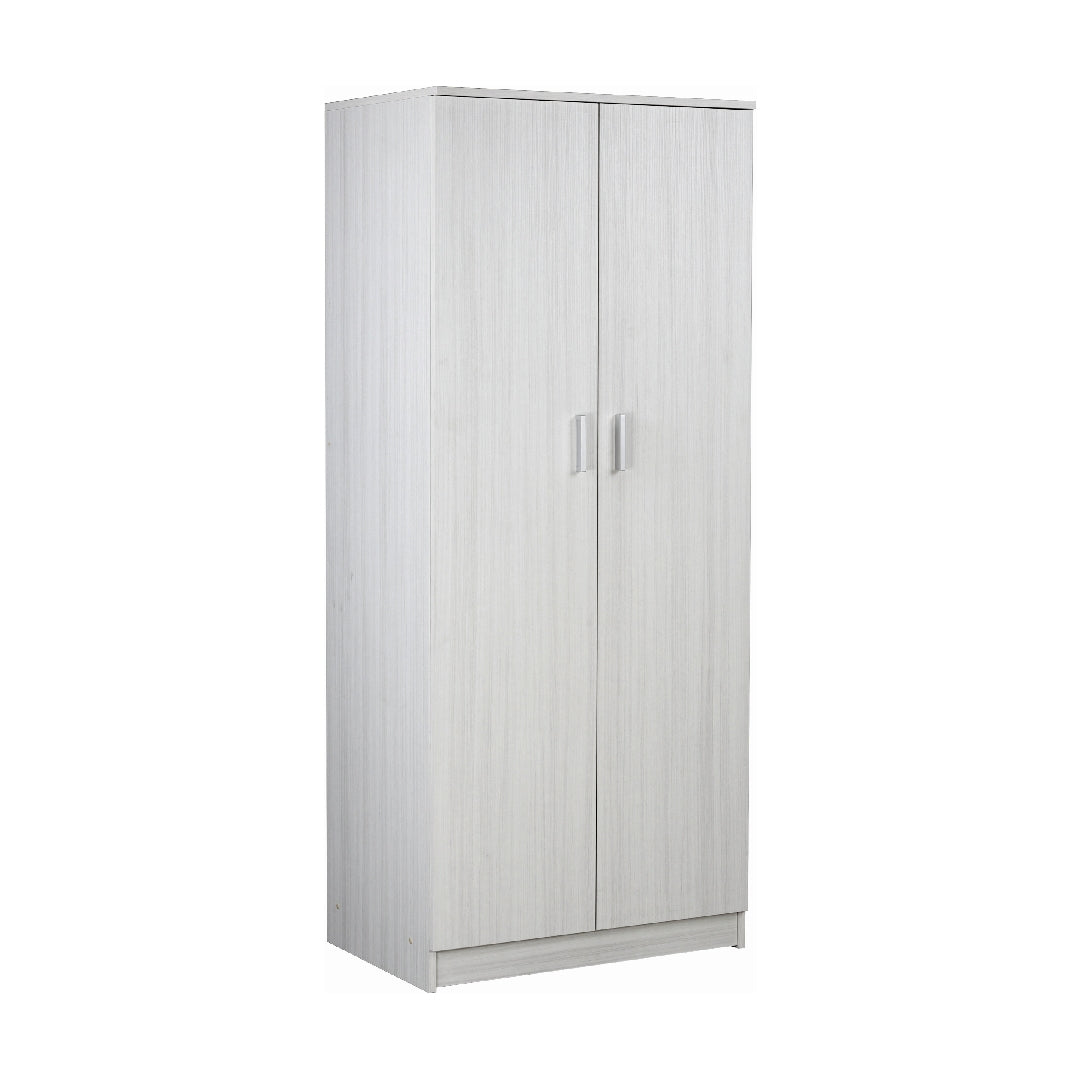 foto del prodotto armadio mobile 2 ante 77x52x182h cm in kit di montaggio colore eucalipto