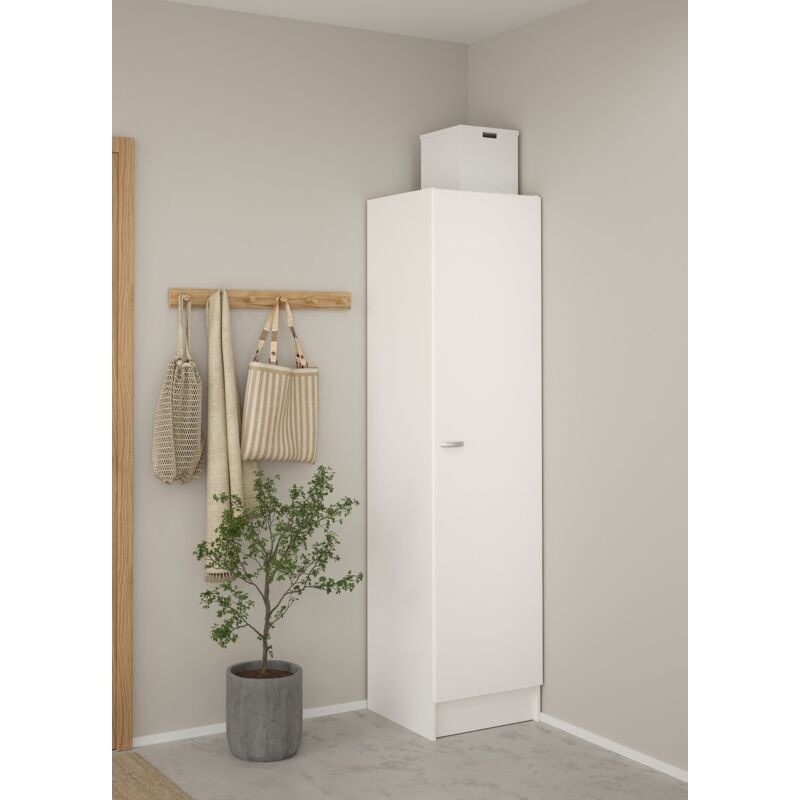 foto del prodotto armadio mod. focus cm 49.2x47 h. 200 bianco opaco