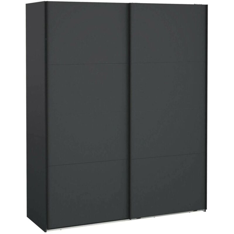 foto del prodotto armadio multiuso 2 ante margot, mobile multifunzionale, mobiletto scarpiera, guardaroba porta scarpe, 179x65 h220 cm, grigio dmora