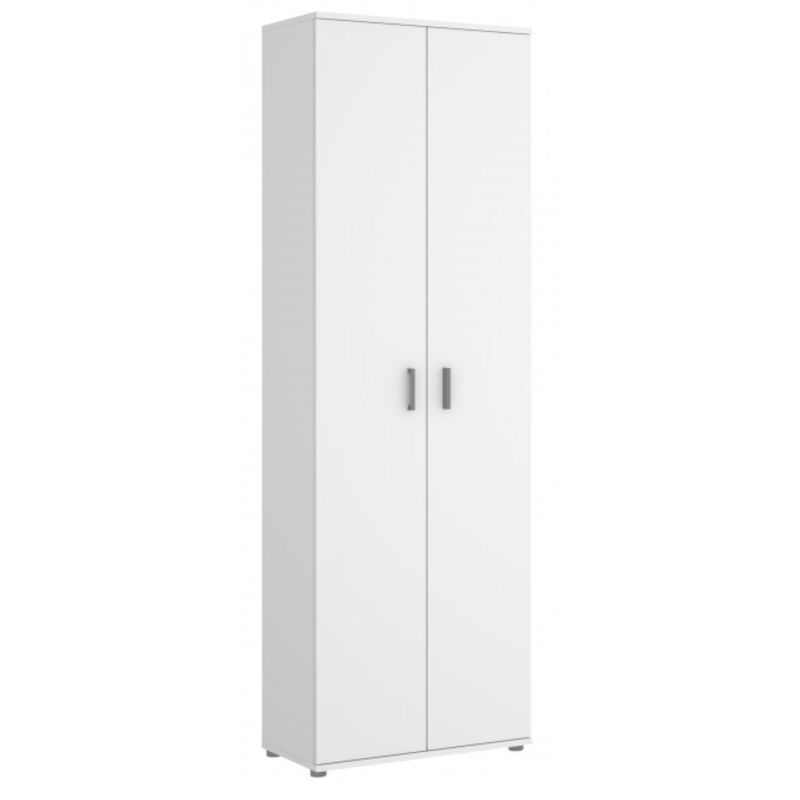 foto del prodotto armadio multiuso 61x190h cm con due ante bianco opaco marte