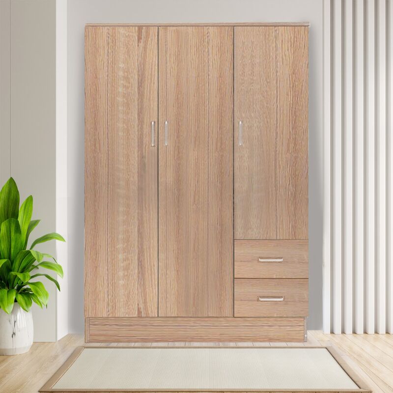 foto del prodotto armadio multiuso cm 120x50 h. 170 rovere