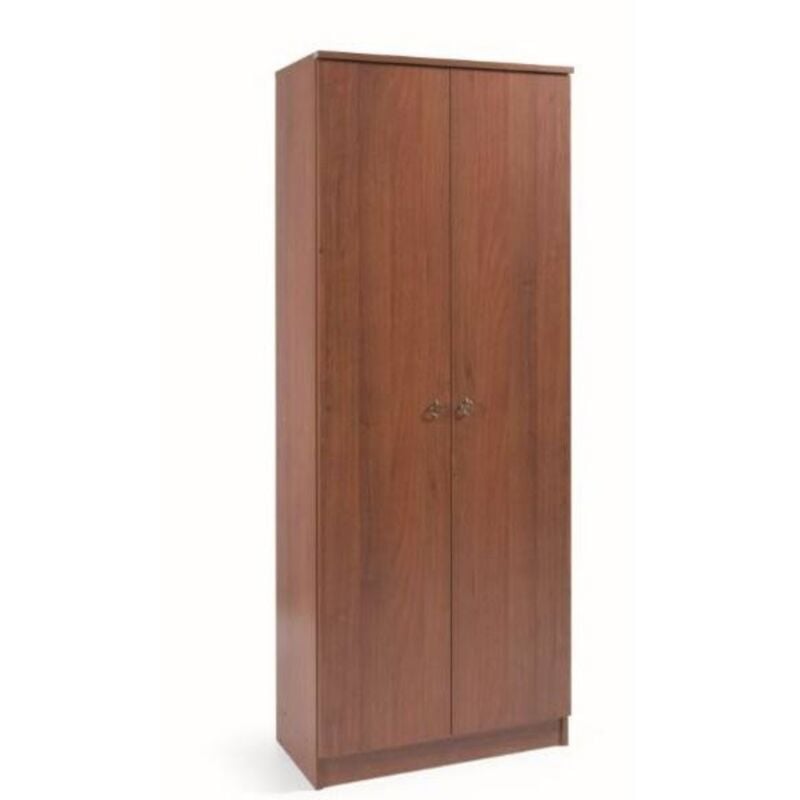 foto del prodotto armadio multiuso gabriella 180 centimetri noce antico