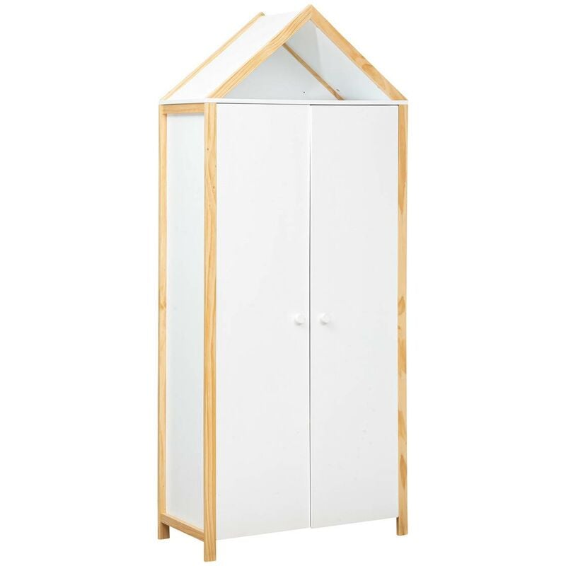 foto del prodotto armadio per bambini kima 86x204,5 cm bianco atmosphera cr ateur d int rieur