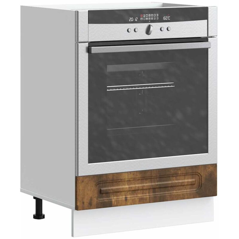 foto del prodotto armadio per forno kalmar rovere fumo in legno multistrato vidaxl
