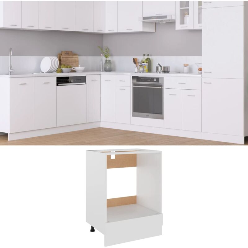 foto del prodotto armadio per forno lyon bianco 60x46x81,5 cm vidaxl
