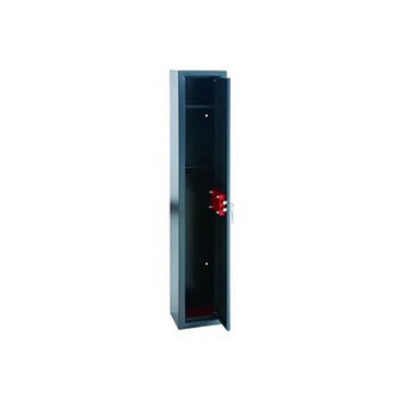 foto del prodotto armadio portafucili 3 posti fuciliera blindata con mensola cm. 24,5x20,5x135 h