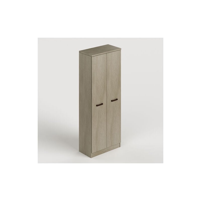 foto del prodotto armadio portascope con 2 ante, dimensioni 71x38x182 cm.