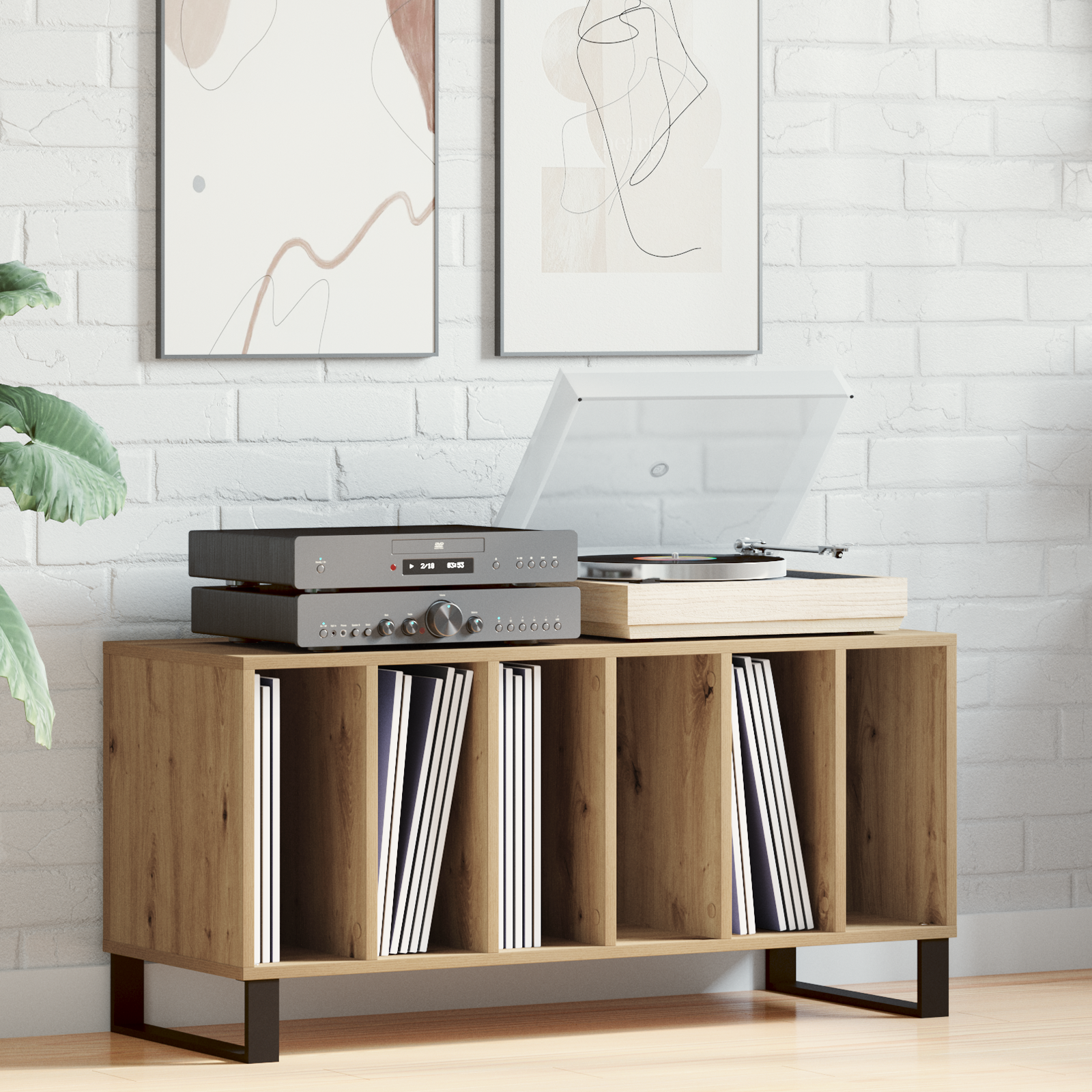 foto del prodotto armadio record rovere artigianale 100x38x48 cm legno ingegnerizzato