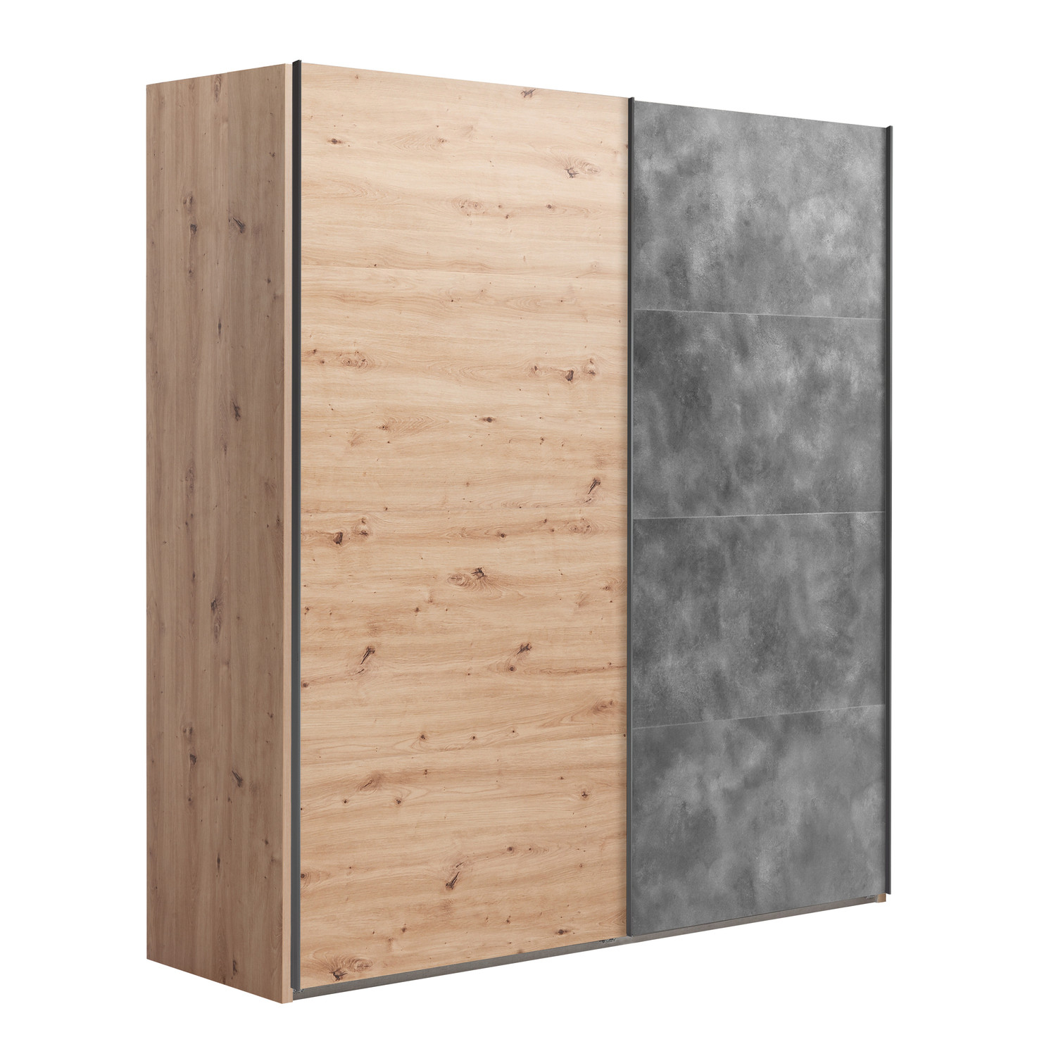 foto del prodotto armadio systema 2 ante scorrevoli 200x67x223h cm