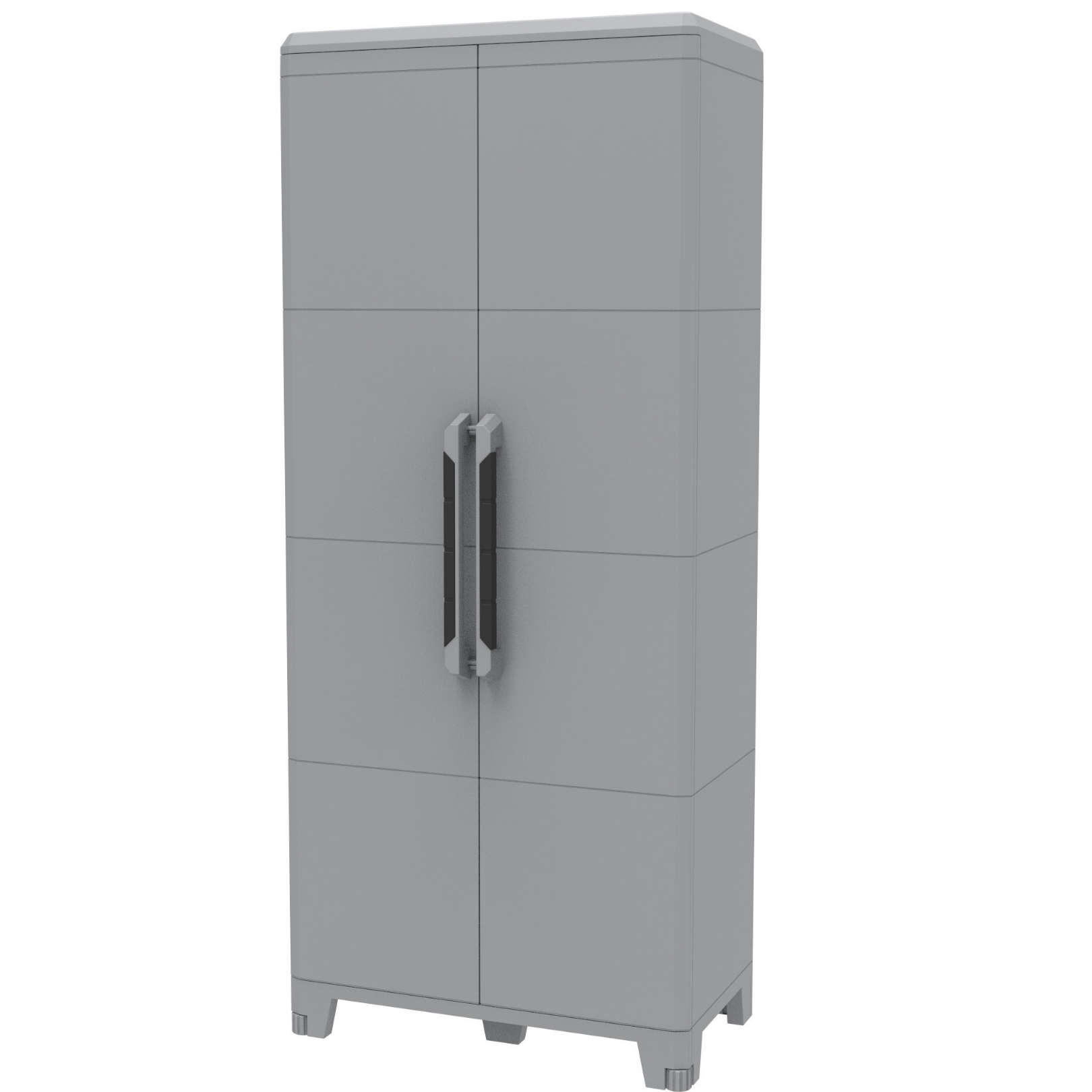 foto del prodotto armadio terry in resina 2 ante cm. 78 x 43 x 184h