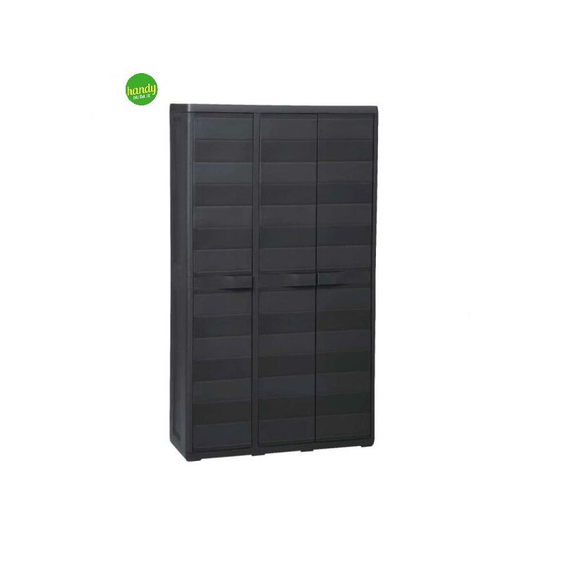 foto del prodotto armadio toomax elegance s 3 ante portascope nero
