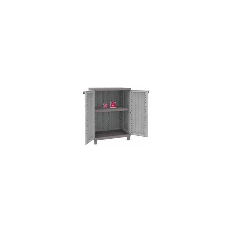 foto del prodotto armadio tuttopiani basso serie c wood 680 mm.680x390x915h