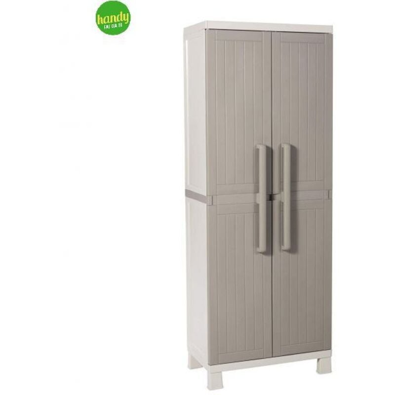 foto del prodotto armadio tuttopiani wood midi 65x37xh173cm tortora.