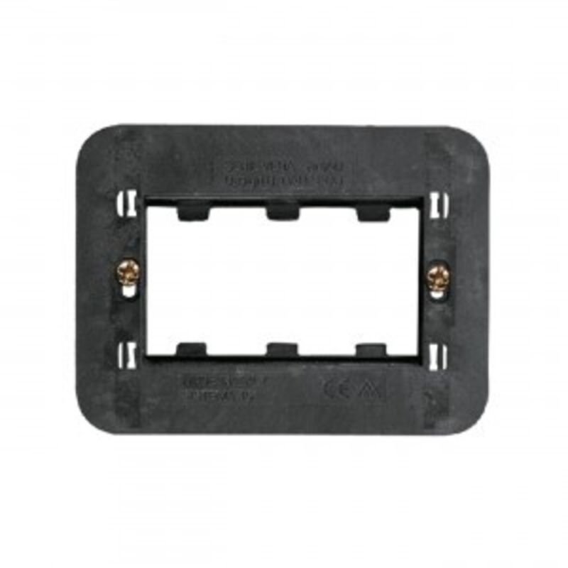 foto del prodotto armatura placca veravetro 3 moduli ave cod. 45v03 