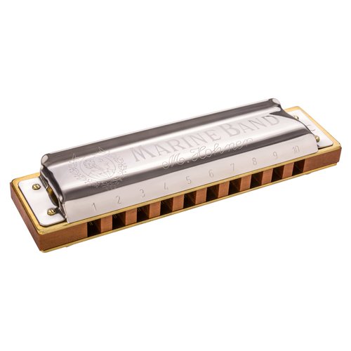 foto del prodotto armonica hohner c025483 marine band 1896