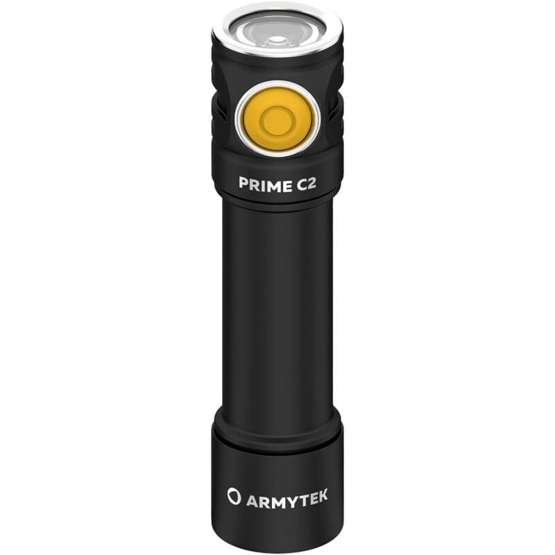 foto del prodotto armytek prime c2 magnet usb warm led monocolore torcia tascabile con clip per cintura, con fondina a batteria ricaric