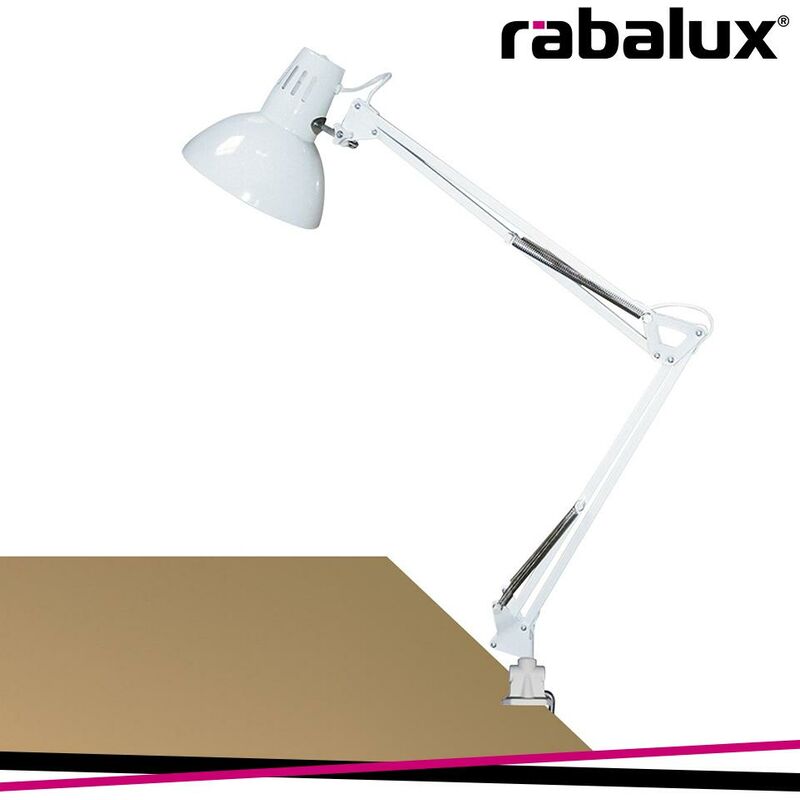 foto del prodotto arno, writing desk lamp, with clamp, h70cm