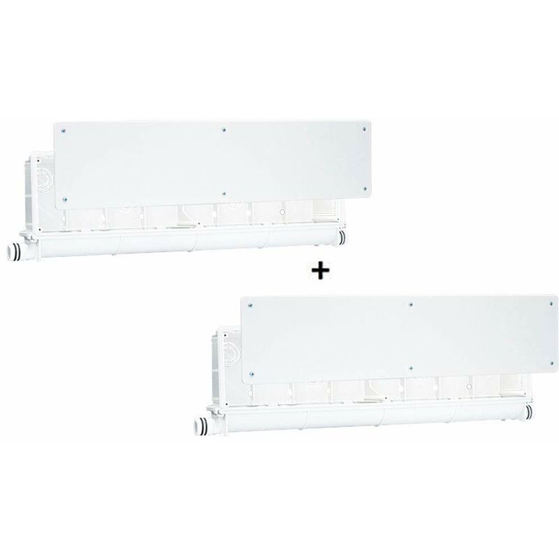 foto del prodotto arnocanali n 2 cassette di predisposizione climatizzatore 430x130x65 mm