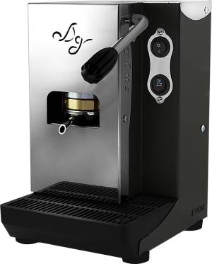 foto del prodotto aroma plus basic macchina da caff cialde 44mm nero