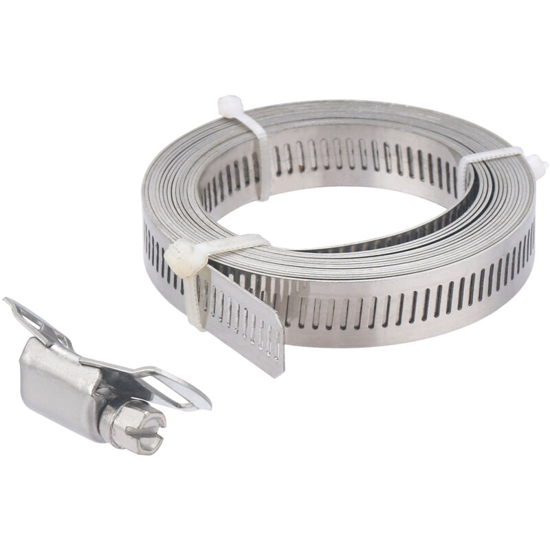 foto del prodotto aroz nastro senza fine in acciaio, lunghezza 3 m, larghezza 14 mm 10 teste