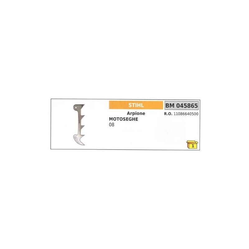 foto del prodotto arpione stihl per motosega 08 045865