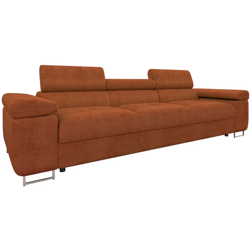 foto del prodotto arredamento1 divano comfivo eliferu 104, flow 09, senza, 263x102x70cm, arazzo, gambe metallo