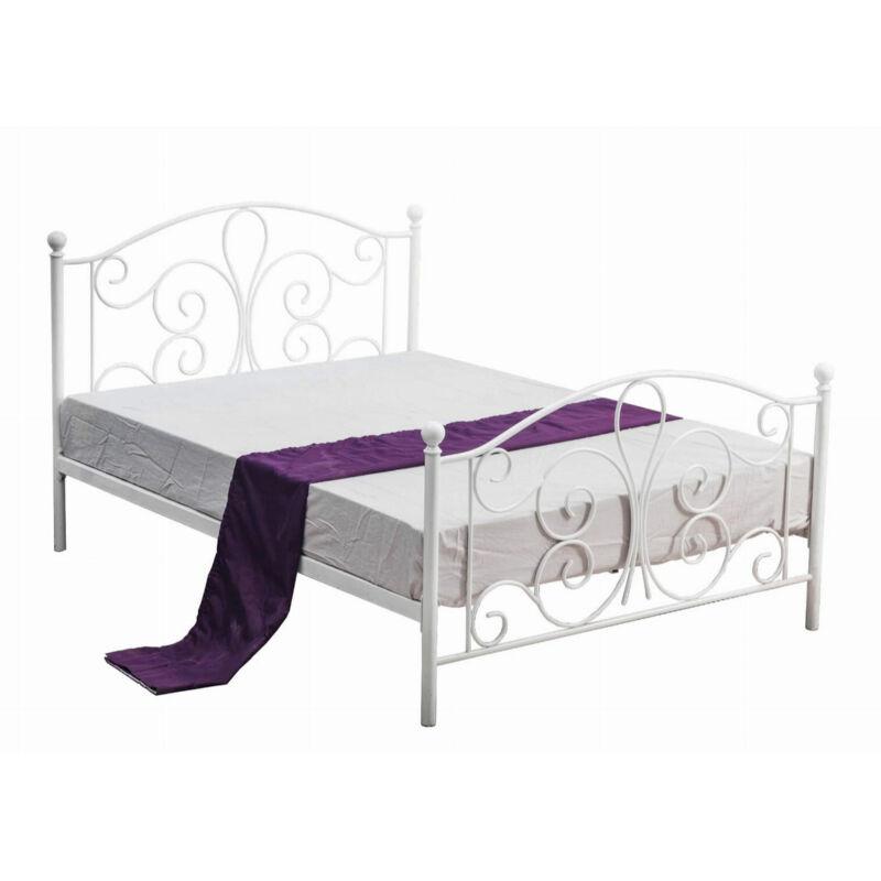 foto del prodotto arredamento1 letto houston 1355, bianco, singolo, 120x200, con, 120x209x93cm