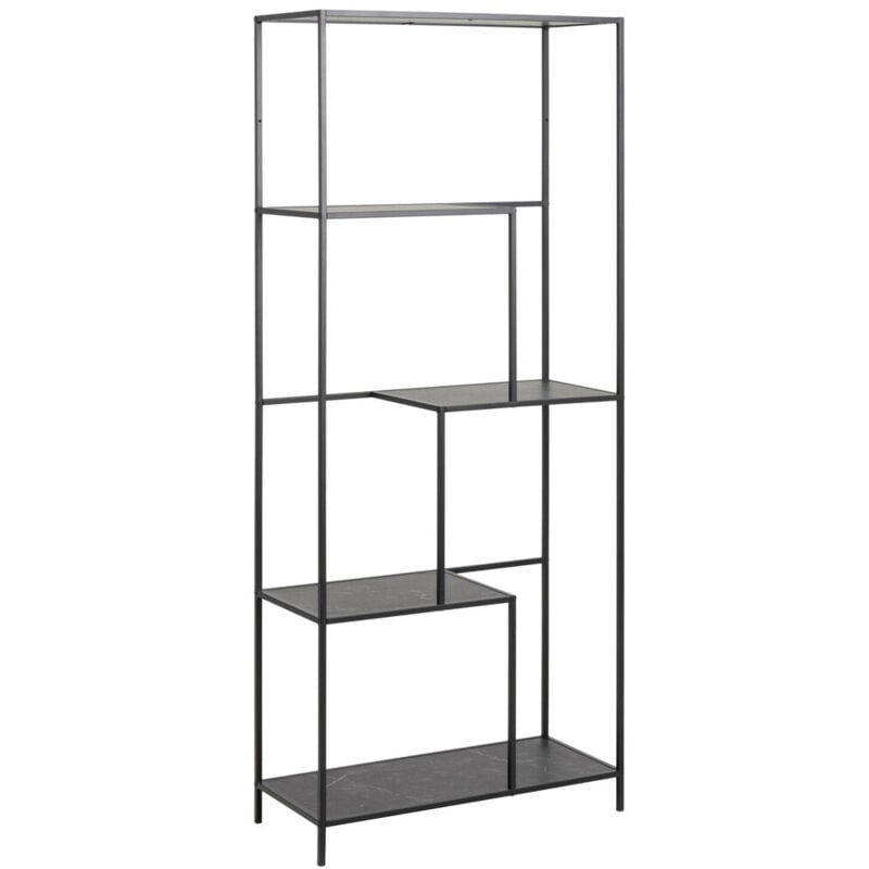 foto del prodotto arredamento1 scaffale norsica 574 , aperto tutto parete di fondo, metallo, pannello di fibra a media densit , il numero di porte 0, numero di
