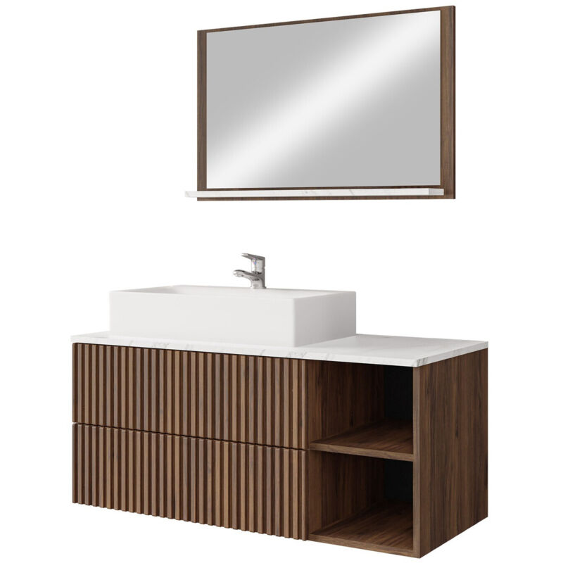 foto del prodotto arredamento1 set bagno ophruvi 103, noce