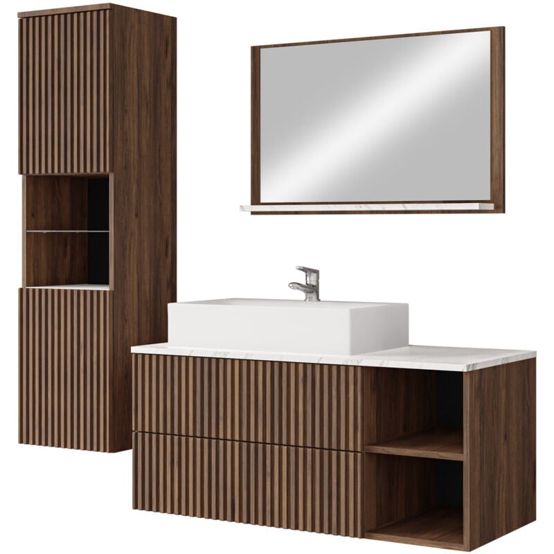 immagine 0 del prodotto arredamento1 set bagno ophruvi 104, noce