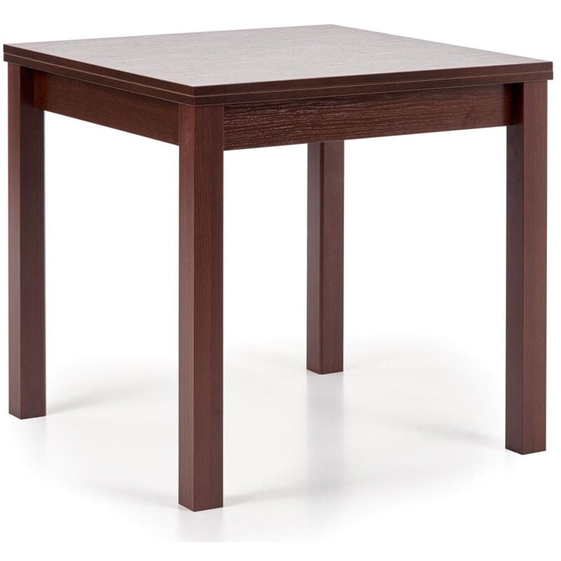 foto del prodotto arredamento1 tavolo houston 224, noce, 76x80x80cm, con, truciolare laminato, pannello di fibra a media densit 