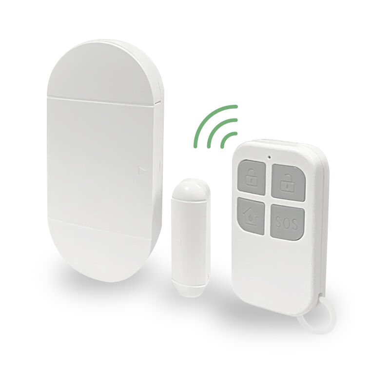 foto del prodotto arregui al011 allarme per casa e abitazioni sensore di allarme per porte e finestre con 2 telecomandi alarme sonoro wireless con batteria antifurto