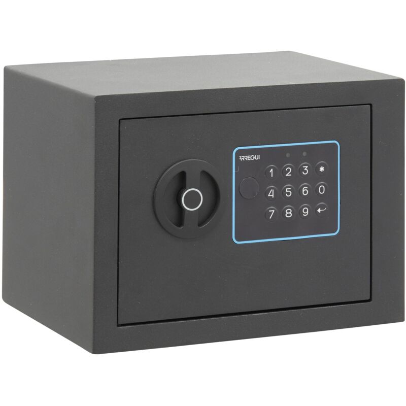 immagine 0 del prodotto arregui blue 650100 cassaforte elettronica da armadio in acciaio 17x23x17 cm 5 l cassetta di sicurezza per casa e ufficio tastiera con codici