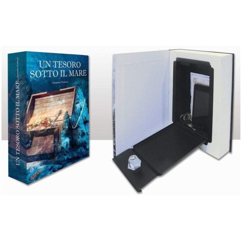 foto del prodotto arregui book cassetta per contanti imitazione libro 152x222x43 mm