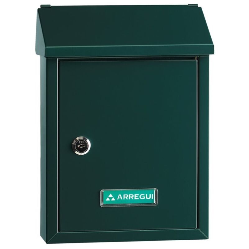 foto del prodotto arregui cassetta postale smart acciaio 17x20 cm verde