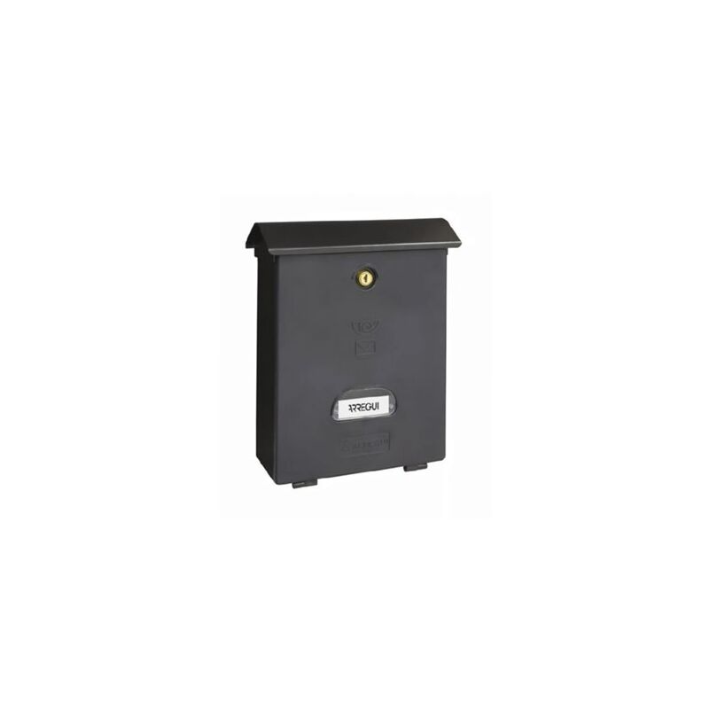 foto del prodotto arregui cassetta postale verticale classic plastica nera 240x346x110 e1074