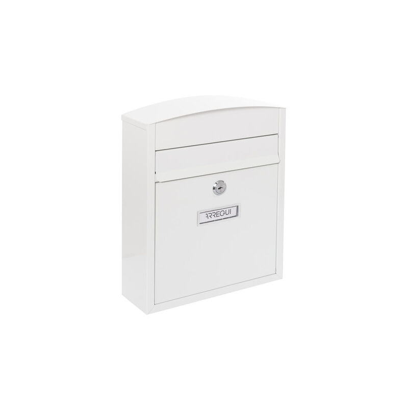 foto del prodotto arregui compact e5731 cassetta postale individuale in acciaio, cassetta della posta da parete, cassetta postale da esterno, dimensione s din a5 ,