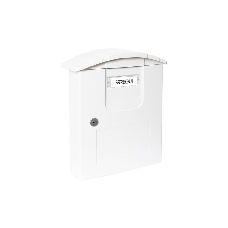 foto del prodotto arregui costa e5301 cassetta postale individuale in plastica resistente, cassetta della posta da parete, dimensione m din a4 e riviste , facile da
