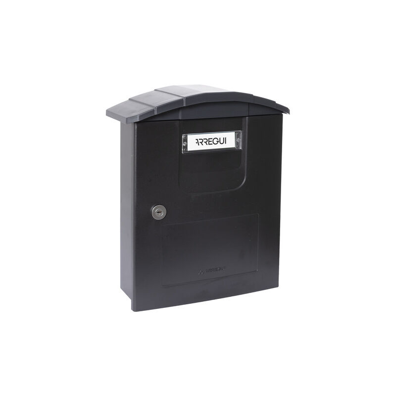 foto del prodotto arregui costa e5304 cassetta postale individuale in plastica resistente, cassetta della posta da parete, dimensione m din a4 e riviste , facile da