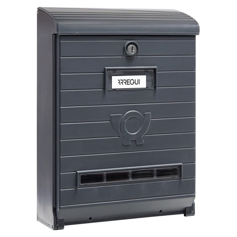 foto del prodotto arregui mare e1065 cassetta postale individuale in plastica resistente, di grandi dimensioni, cassette della posta da parete stagna, dimensione l