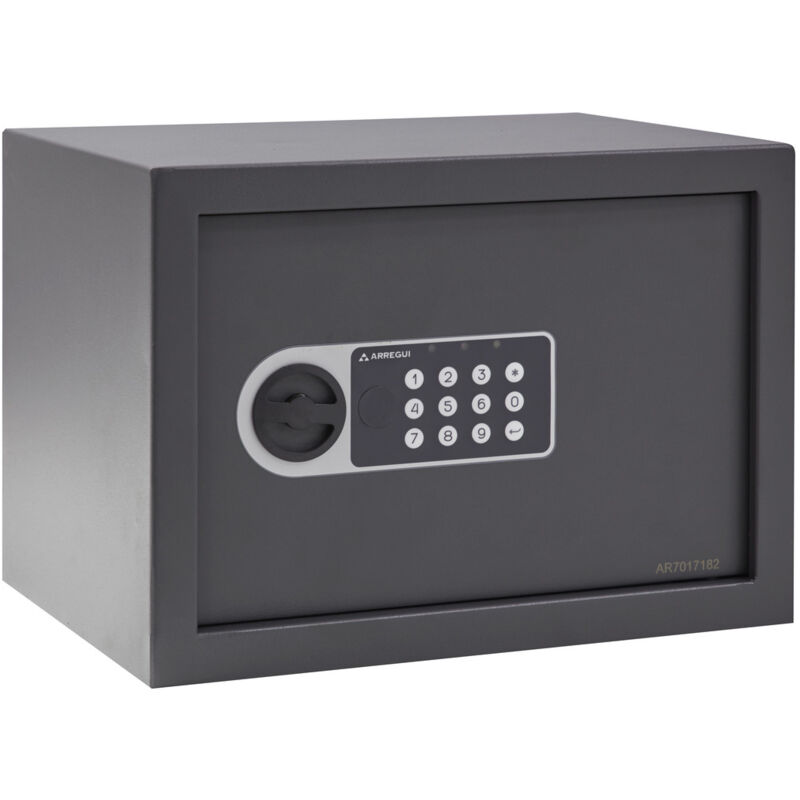foto del prodotto arregui premier 16501 s2 cassaforte in acciaio con serratura elettronica, cassaforte a mobile per abitazioni, tastiera con codice programmabile,