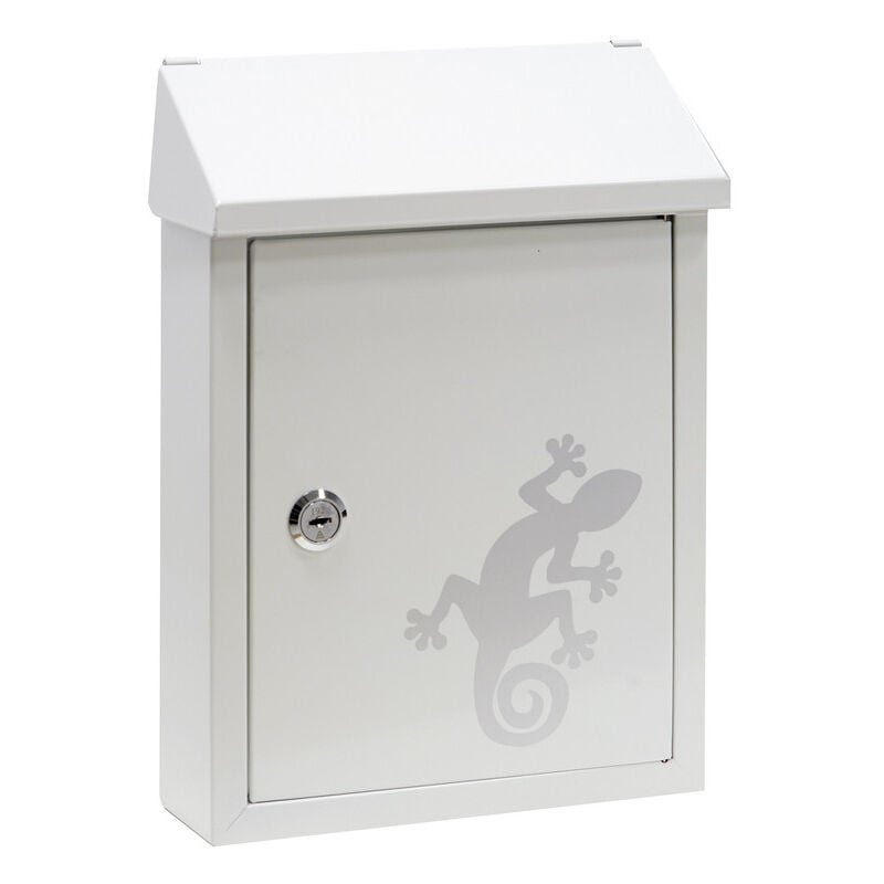 foto del prodotto arregui smart graphic e5721 sal cassetta postale individuale in acciaio con serigrafia decorativa salamandra , cassetta postale o raccogliposta,