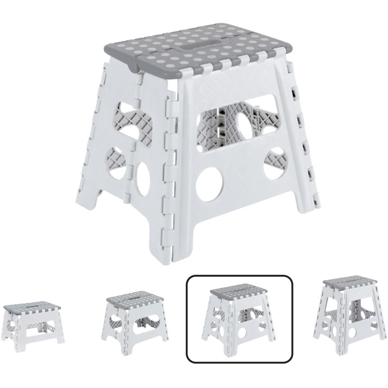 foto del prodotto arregui tb 032 gb sgabello pieghevole multiuso sgabello per adulti o bambini scala pieghevole scalino sgabello per cucina, bagno, campeggio 32 cm