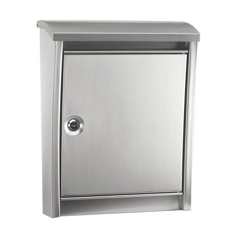 foto del prodotto arregui urban e5907 cassetta postale individuale in acciaio inossidabile, di grandi dimensioni, cassetta della posta da parete moderna, dimensione