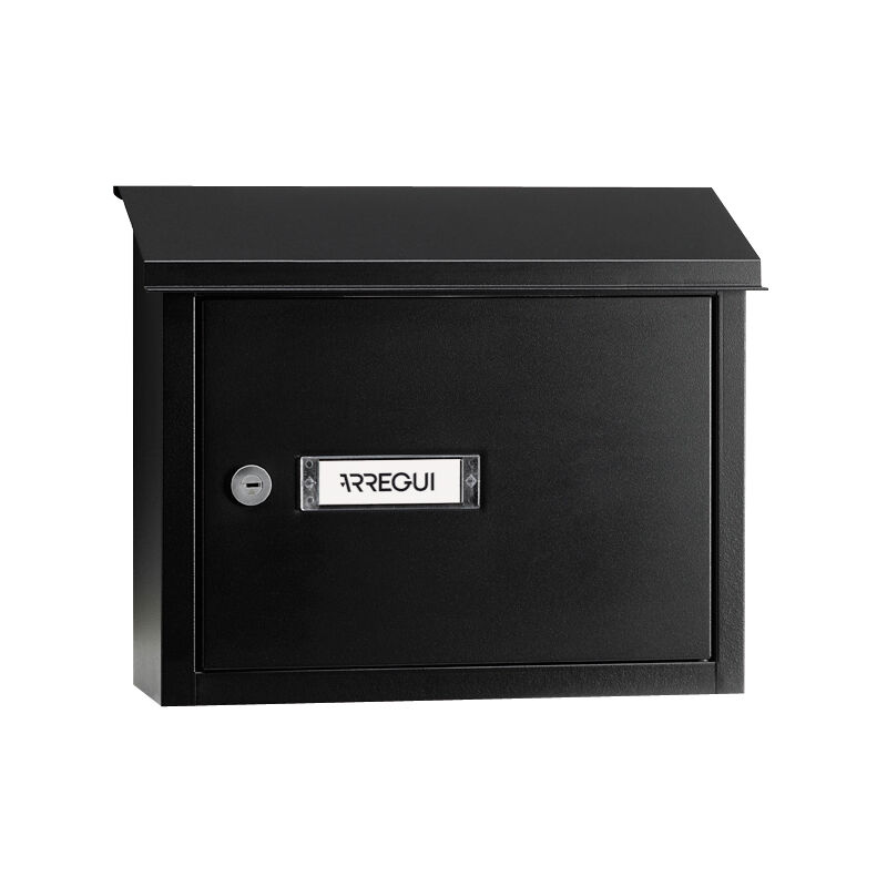 foto del prodotto arregui v4074 maxi cassetta postale in acciaio per porte o cancelli interni, cassetta postale 33x4 cm, taglia m din a4 posta e rivista ,